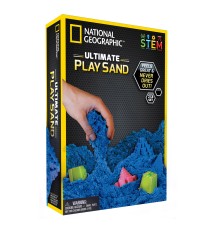 National Geographic kinetinio smėlio rinkinys (mėlynas)