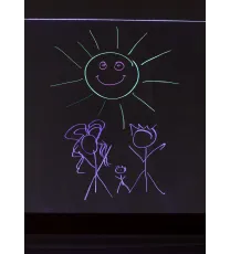 Šviečiantis molbertas