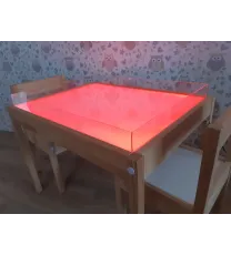 Rinkinys: šviesos stalas + Smėlio ir Vandens antstalis