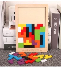 Wooden puzzle, 40 pcs