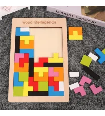 Деревянная головоломка, 40 деталей