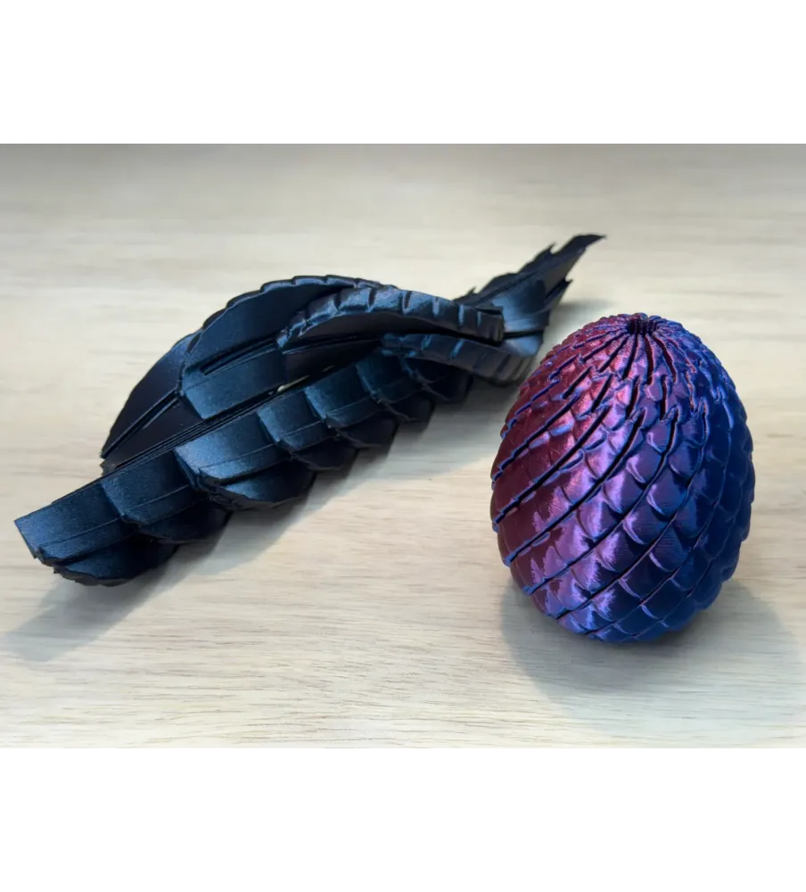 Išsiskleidžiantis drakono kiaušinis